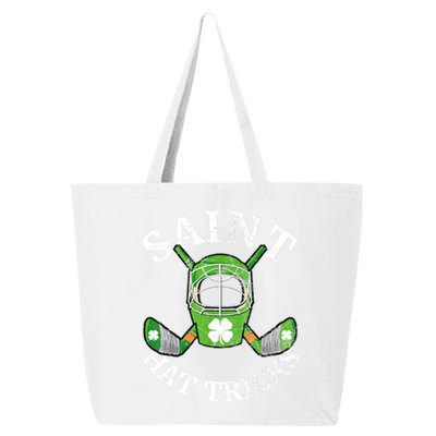 St Patricks Day Saint Hat Tricks Hockey Shamrock Kids Boys 25L Jumbo Tote