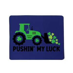 St Patrick's Day Pushing My Luck Monster Truck Mousepad