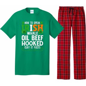 St Patricks Day How To Speak Funny Irish Pajama Set