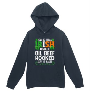 St Patricks Day How To Speak Funny Irish Urban Pullover Hoodie