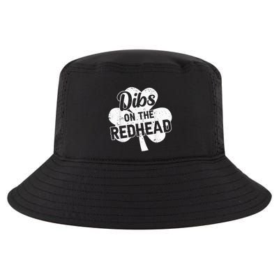 St PatrickS Day Dibs On The Redhead Shamrock Cool Comfort Performance Bucket Hat