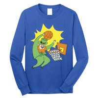 St Patricks Day Basketball Dunk Leprechaun Sports Great Gift Long Sleeve Shirt