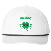 St Patricks Day Cutest Clover In The Patch Snapback Five-Panel Rope Hat