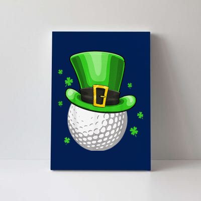 St Patricks Day Leprechaun Hat Shamrock Irish Golf Canvas