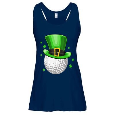 St Patricks Day Leprechaun Hat Shamrock Irish Golf Ladies Essential Flowy Tank