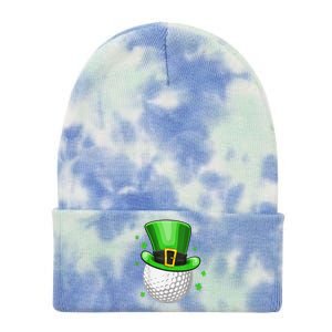 St Patricks Day Leprechaun Hat Shamrock Irish Golf Tie Dye 12in Knit Beanie