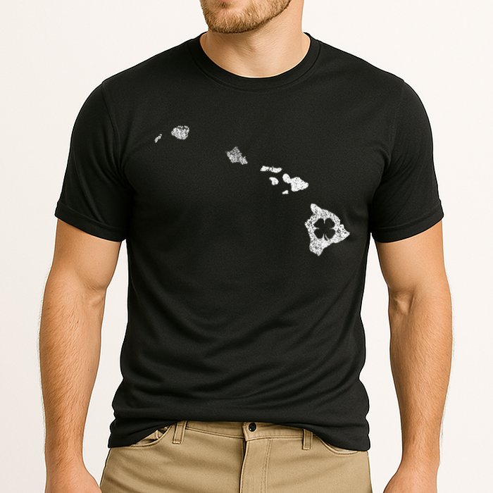 St Patricks Day Shamrock Hawaii Irish Green Saint Paddy's Cooling Performance Crew T-Shirt