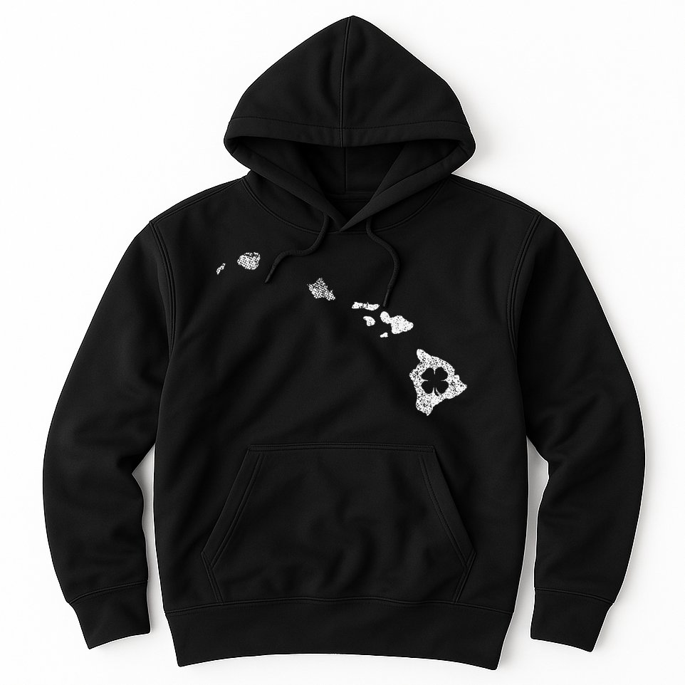 St Patricks Day Shamrock Hawaii Irish Green Saint Paddy's Hoodie