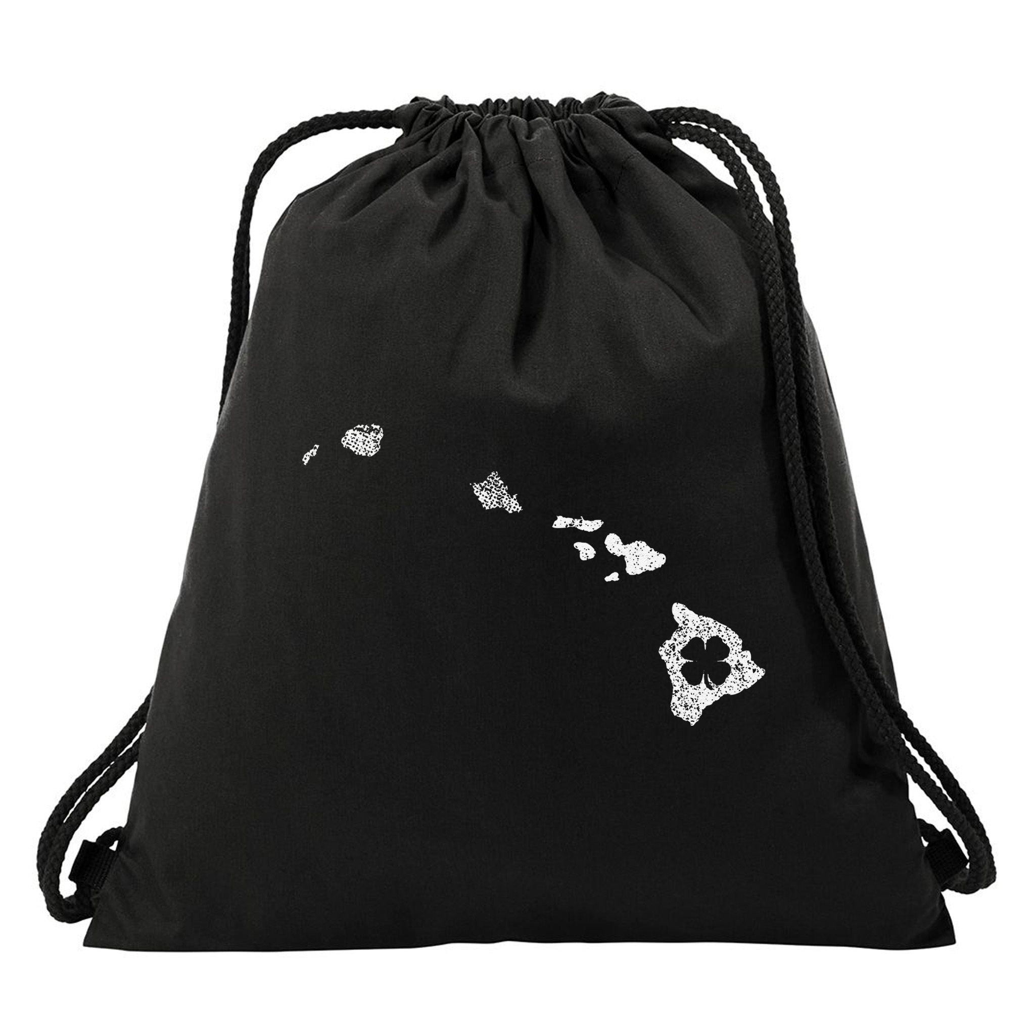 St Patricks Day Shamrock Hawaii Irish Green Saint Paddy's Drawstring Bag