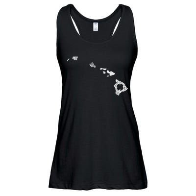 St Patricks Day Shamrock Hawaii Irish Green Saint Paddy's Ladies Essential Flowy Tank