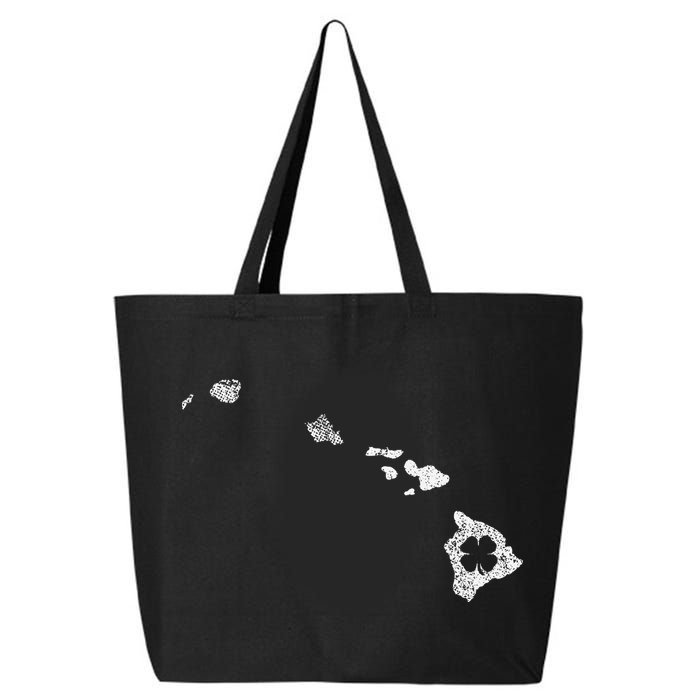 St Patricks Day Shamrock Hawaii Irish Green Saint Paddy's 25L Jumbo Tote
