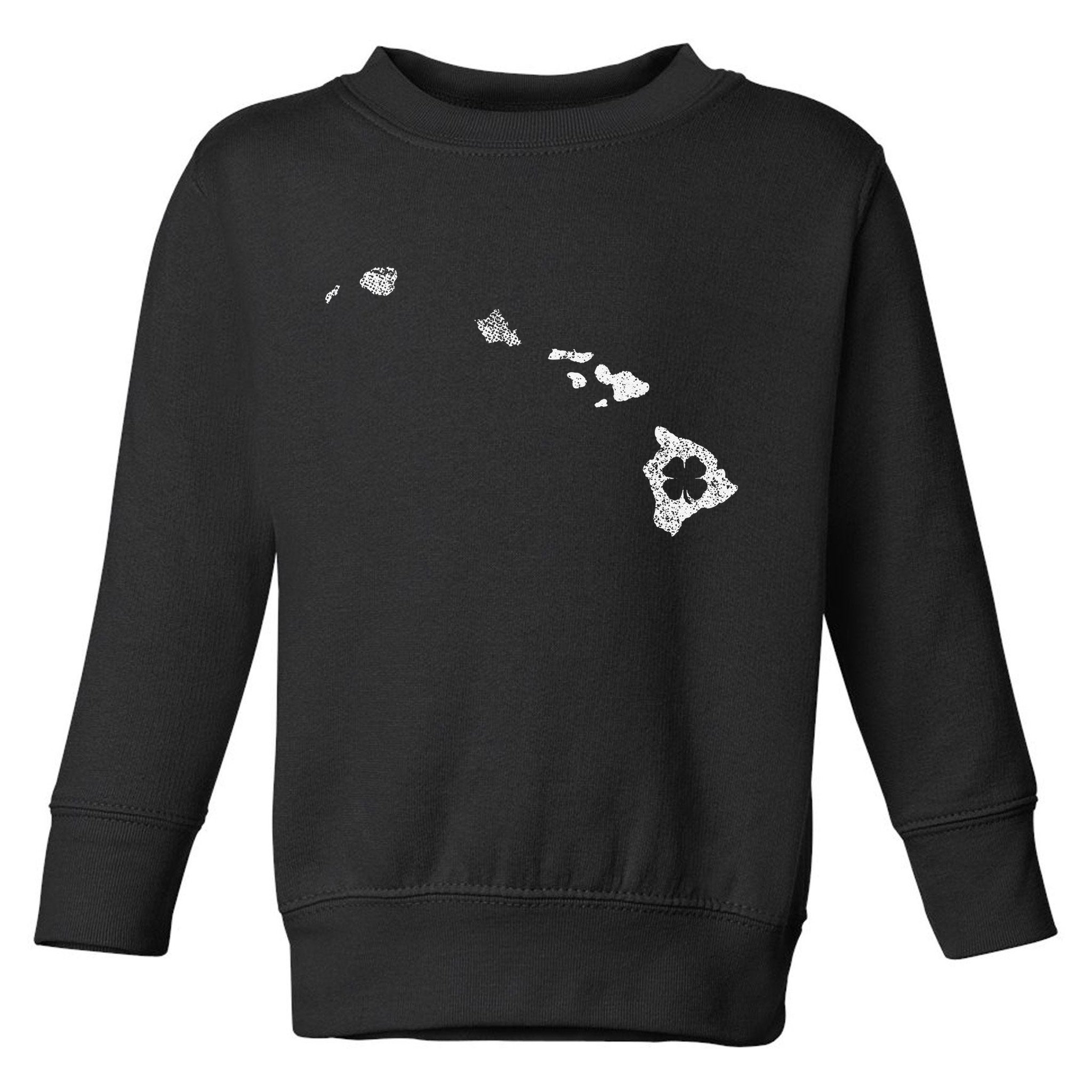St Patricks Day Shamrock Hawaii Irish Green Saint Paddy's Toddler Sweatshirt