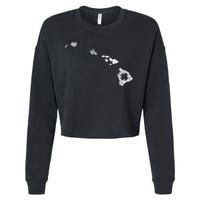St Patricks Day Shamrock Hawaii Irish Green Saint Paddy's Cropped Pullover Crew
