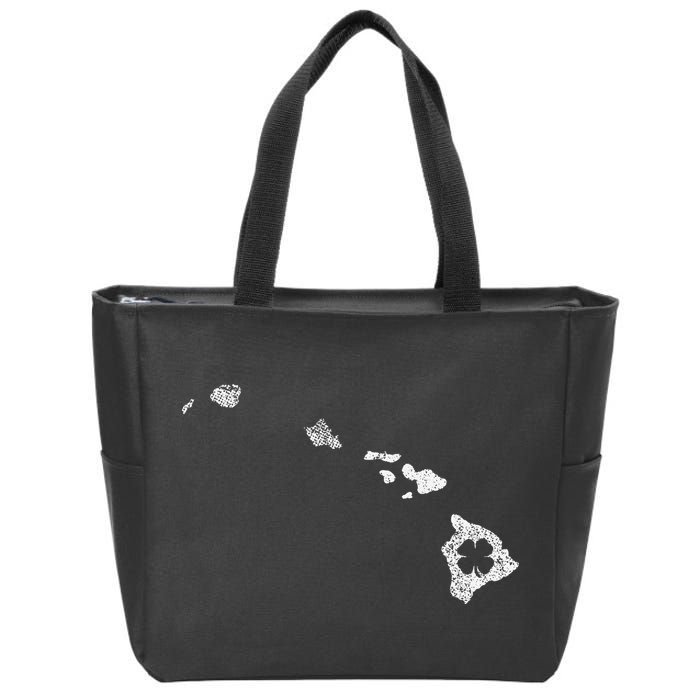 St Patricks Day Shamrock Hawaii Irish Green Saint Paddy's Zip Tote Bag