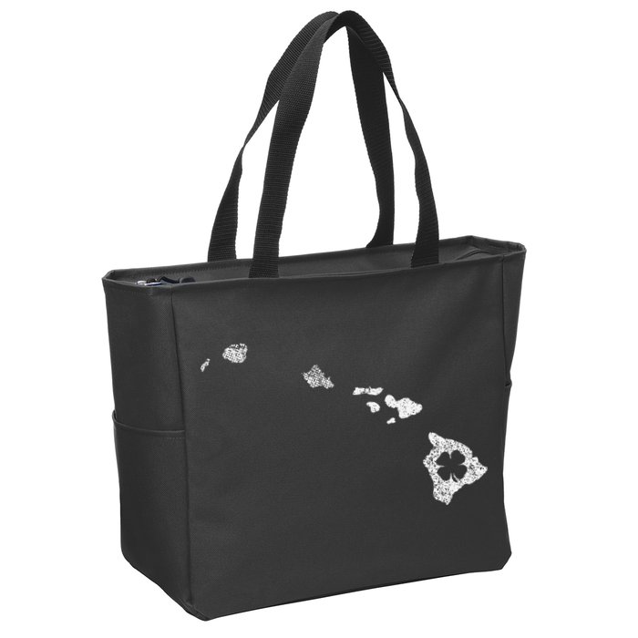 St Patricks Day Shamrock Hawaii Irish Green Saint Paddy's Zip Tote Bag