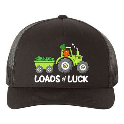 St Patricks Day funy Irish Lucky Charm Clover Yupoong Adult 5-Panel Trucker Hat