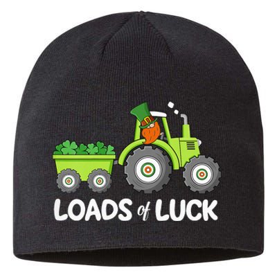 St Patricks Day funy Irish Lucky Charm Clover Sustainable Beanie