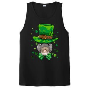 St Patrick's Day Leprechaun Rat Mouse Shamrock Rat Lover Gift PosiCharge Competitor Tank