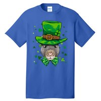 St Patrick's Day Leprechaun Rat Mouse Shamrock Rat Lover Gift Tall T-Shirt