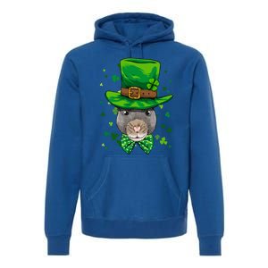 St Patrick's Day Leprechaun Rat Mouse Shamrock Rat Lover Gift Premium Hoodie