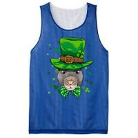 St Patrick's Day Leprechaun Rat Mouse Shamrock Rat Lover Gift Mesh Reversible Basketball Jersey Tank