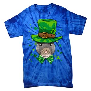 St Patrick's Day Leprechaun Rat Mouse Shamrock Rat Lover Gift Tie-Dye T-Shirt