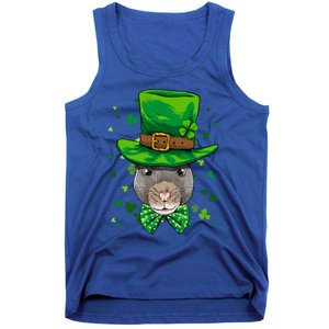 St Patrick's Day Leprechaun Rat Mouse Shamrock Rat Lover Gift Tank Top