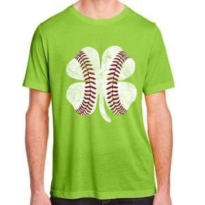 St Patrick's Day Shamrock Baseball Saint Paddy's Meaningful Gift Adult ChromaSoft Performance T-Shirt