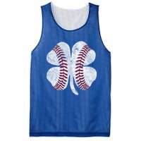 St Patrick's Day Shamrock Baseball Saint Paddy's Meaningful Gift Mesh Reversible Basketball Jersey Tank