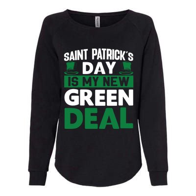 St Patricks Day Gift Womens California Wash Sweatshirt