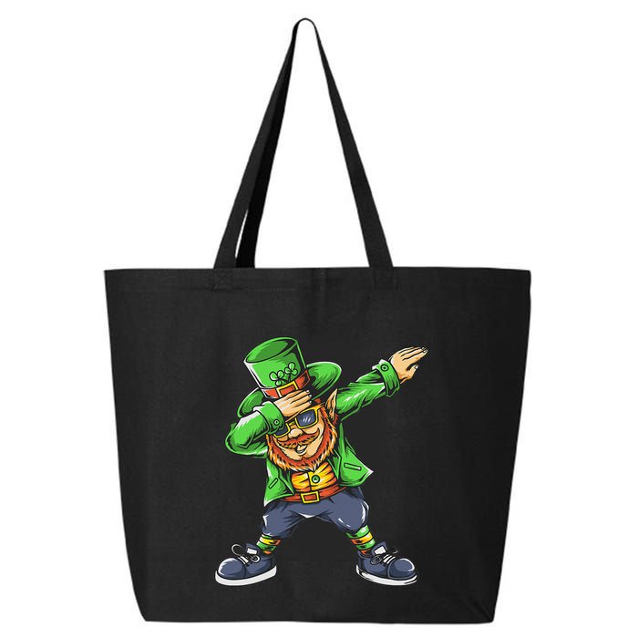 St Patricks Day Dabbing Leprechaun Dab 25L Jumbo Tote