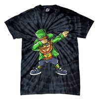 St Patricks Day Dabbing Leprechaun Dab Tie-Dye T-Shirt