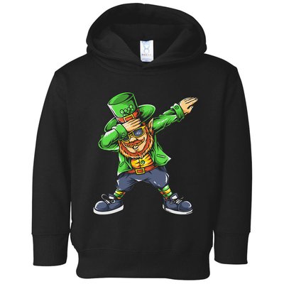 St Patricks Day Dabbing Leprechaun Dab Toddler Hoodie