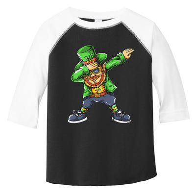 St Patricks Day Dabbing Leprechaun Dab Toddler Fine Jersey T-Shirt