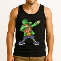 St Patricks Day Dabbing Leprechaun Dab Tank Top