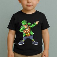 St Patricks Day Dabbing Leprechaun Dab Toddler T-Shirt