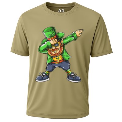 St Patricks Day Dabbing Leprechaun Dab Performance Shirt