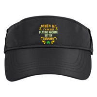 St Patricks Day Shamrock St Paddys Day Ireland Irish Adult Drive Performance Visor