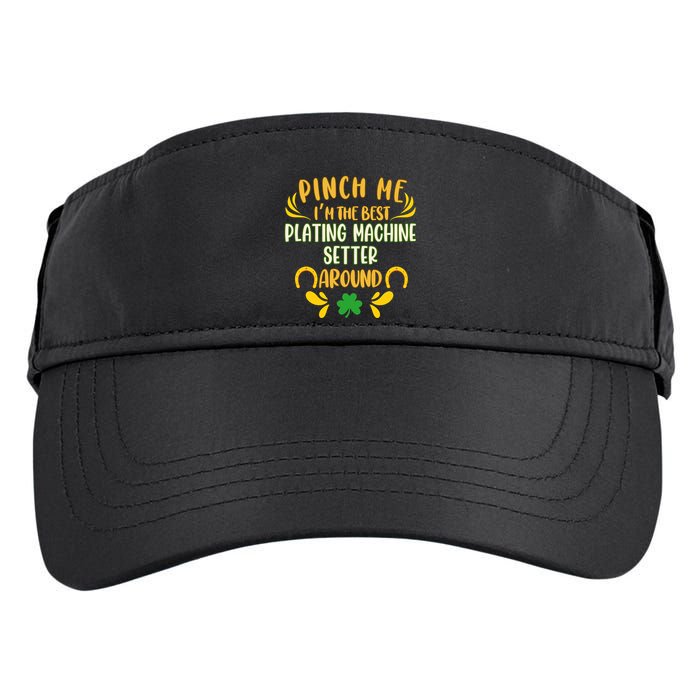 St Patricks Day Shamrock St Paddys Day Ireland Irish Adult Drive Performance Visor