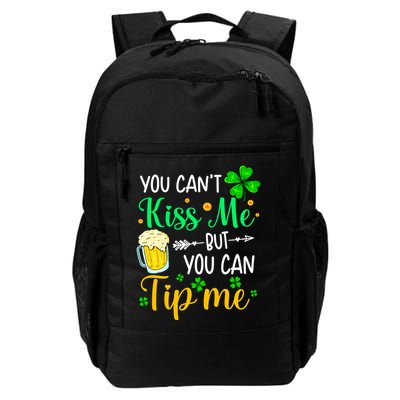 St Patrick's Day Lucky Shamrock Waitress Bartender Waiter Backpack
