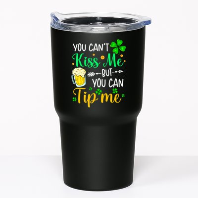 St Patrick's Day Lucky Shamrock Waitress Bartender Waiter Tumbler