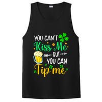 St Patrick's Day Lucky Shamrock Waitress Bartender Waiter PosiCharge Competitor Tank