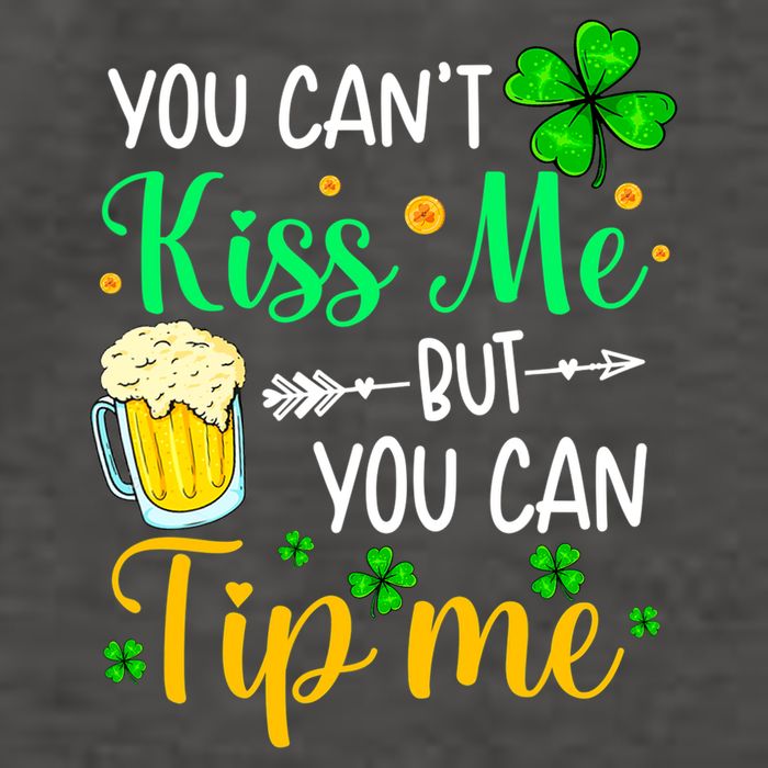 St Patrick's Day Lucky Shamrock Waitress Bartender Waiter Vector Backpack