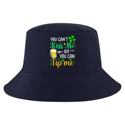 St Patrick's Day Lucky Shamrock Waitress Bartender Waiter Cool Comfort Performance Bucket Hat