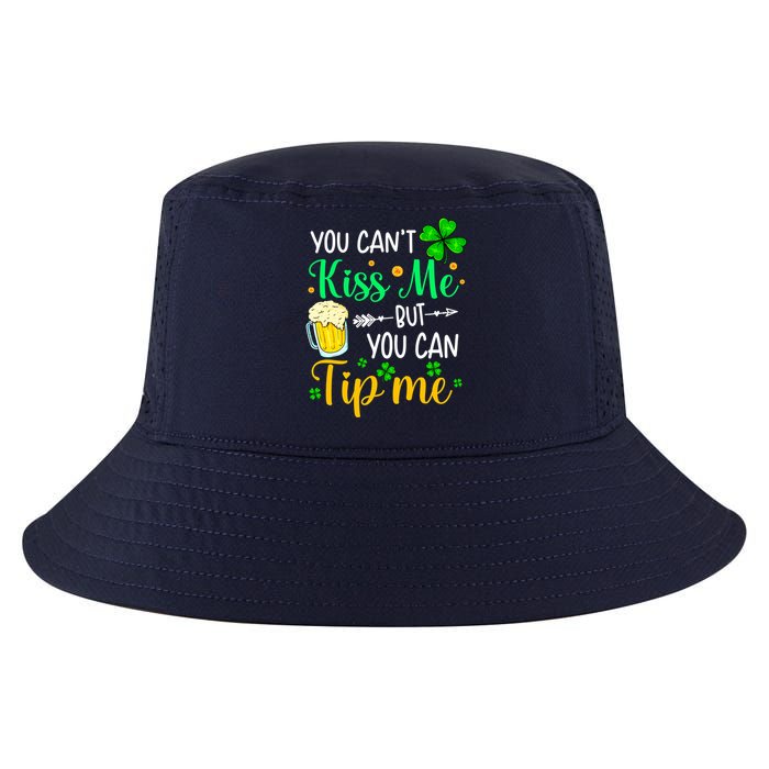 St Patrick's Day Lucky Shamrock Waitress Bartender Waiter Cool Comfort Performance Bucket Hat