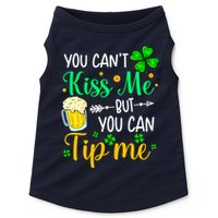 St Patrick's Day Lucky Shamrock Waitress Bartender Waiter Doggie Tank