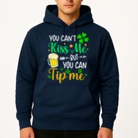 St Patrick's Day Lucky Shamrock Waitress Bartender Waiter Hoodie