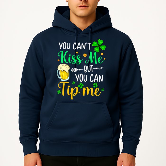 St Patrick's Day Lucky Shamrock Waitress Bartender Waiter Hoodie