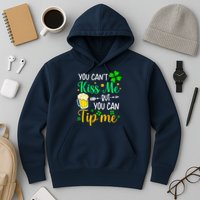 St Patrick's Day Lucky Shamrock Waitress Bartender Waiter Hoodie