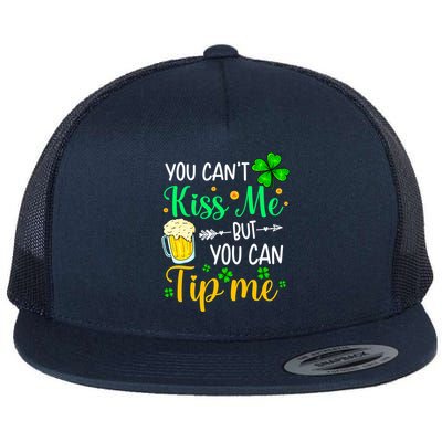St Patrick's Day Lucky Shamrock Waitress Bartender Waiter Flatbill Hat